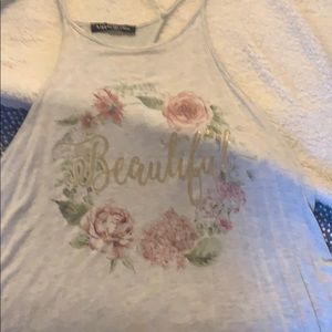 Hippie chic tank top